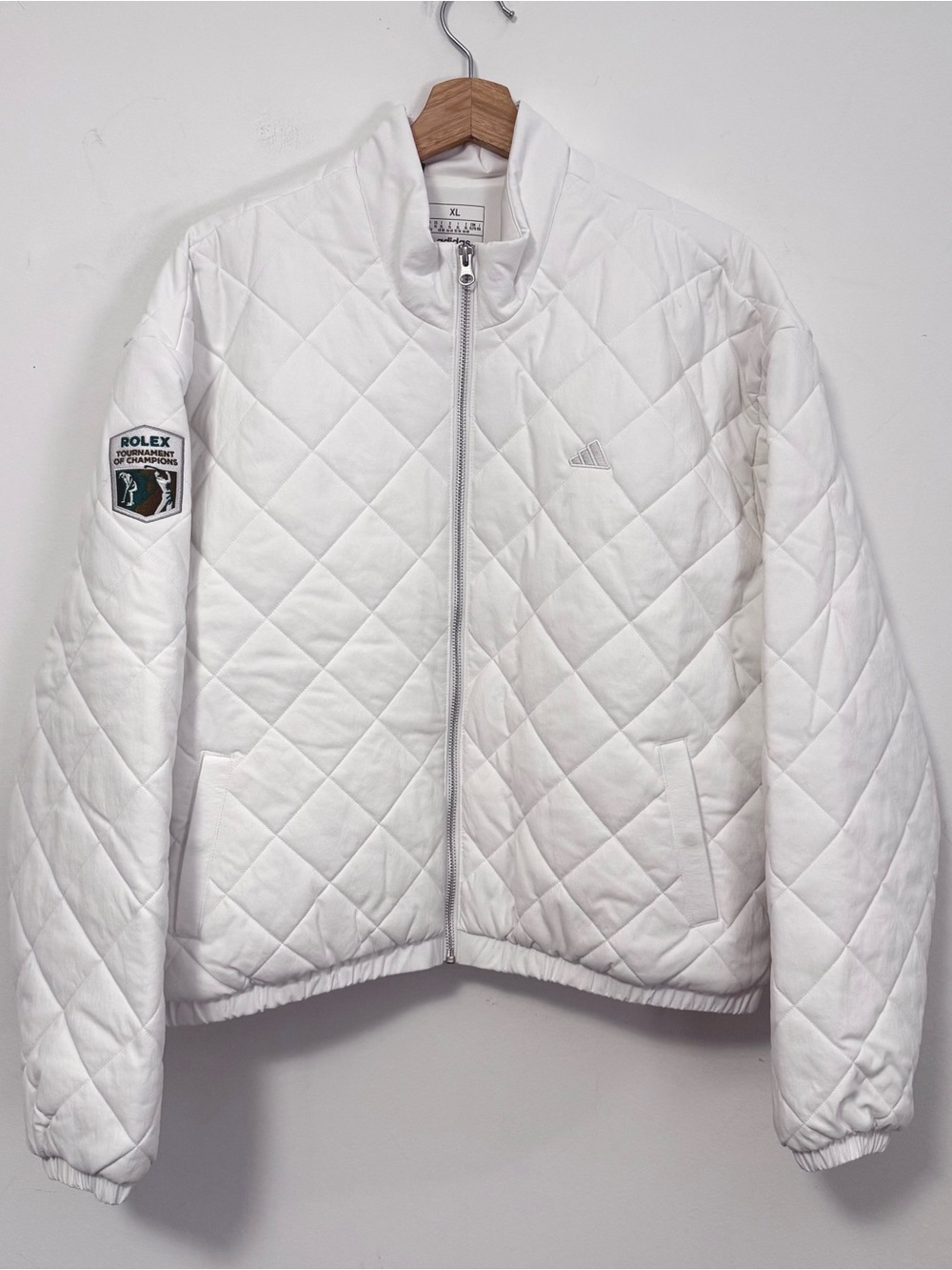 adidas Women's Go-To Quilted Golf Jacket IM5567 Rolex Tournament of Champions